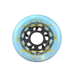 72/76/80mm Inline Skate Wheel Starry Sky Strong Grip Universal Replacement Accessories Roller Skate Wheel Roller Skating