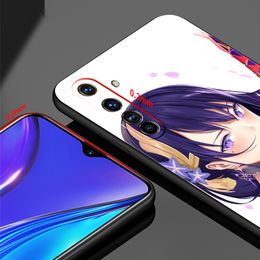 For Realme 10 9 8 5G 7 6 GT2 Pro Plus 9i 8i C21 C11 C25 C35 Genshin Impact Sexy Girl Phone Case For Realme GT Neo 2 3 3T Cover