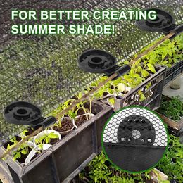 5/10/20/30/40/50Pcs Shade Cloth Clips Shade Fabric Clamps Fix Grommets for Net Mesh Cover Sunblock Fabric In Garden Backyard