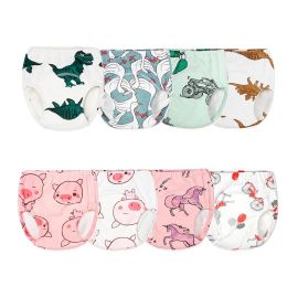 Trousers 4pcs/lot Baby Diapers Reusable Nappies Cloth Diaper Washable Infants Children Baby Cotton Training Pants Nappy Changing Panties