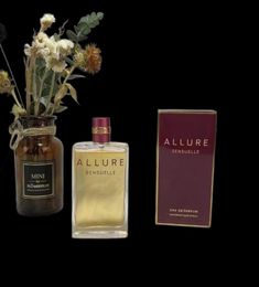Female Luxury Perfum Spray Allure Sensuelle 100ml EDP Perfumes Sexy Fragrance Perfume for Man Perfumes Long Lasting Parfum Dropshi5210588