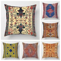 Pillow Fall Home Decor Autumn Living Room Throw Cover Sofa Boho 45x45cm 45 50 50cm 60x60cm 40 35x35 Morocco