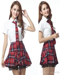 lingerie sweet school girl erotica cosplay sexy costumes sexy student uniform big size sexy lingerie women8392611