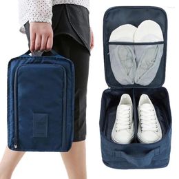 Storage Bags Waterproof Shoes Bag Travel Suitcase Organiser Clothes Foldable Lock Sorting Pouch