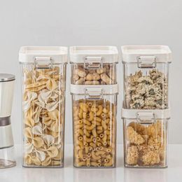 Storage Bottles Kitchen Organisation Containers Snack Solutions Stackable Sealed Jars For Leakproof Rice