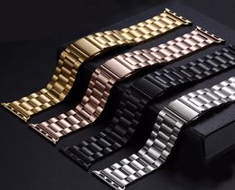 Stainless Steel strap for watch, Auniquestyle Band 42mm 38mm Bracelet Smart Watch Strap Replacement Watchband for iwatch serise 3/2/1 fashion jewelry9991917