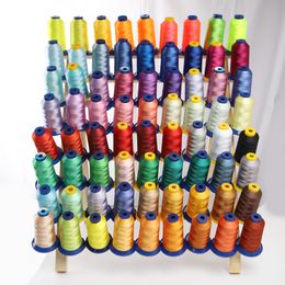 40 Weight Polyester Embroidery Thread 120D/2 4000M For Brother Singer Household Industrial Machine Sewing 70 Colours Available AA