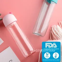 Water Bottles Tea Flower Movement Portable Bottle High Temperature Resistant And Plastic Free Solution For On The Go Hydration