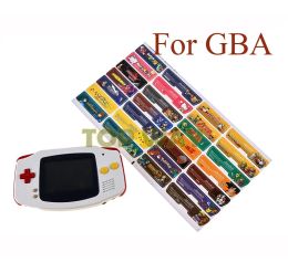1set FOR GBA SP GBASP Custom Design for Nintendo Gameboy Advance Label Sticker For GBA/GB Console Back Tag