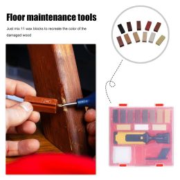 1 Set Laminate Repairing Kit Ceramic Gap Repair Accessories Wax System Floor Furniture Scratches Crack Fill Mending Repair Tools