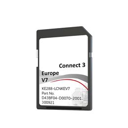 最新のConnect 3 V7 SAT NAV SD EUROPRマップアップデート日産カージュークメモ葉と無料のアンチフォグフリム