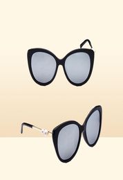 Whole2018 woman sunglasses lady luxury designer with box logo UV400 Polarising fashion sunglasses for women pearl frame sungl4842883
