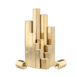 Pure copper double hexagonal copper column isolation column high quality material brass manufacturers direct spot supply