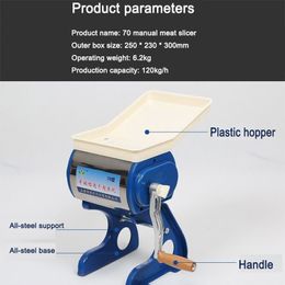 Manual Meat Mincer Grinder Handheld Food Processor Chopper Maker Home Kitchen Cooking Tools