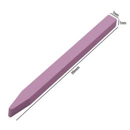 Sdotter New 2PCS/Set Quartz Scrub Nail File Cuticle Remove Stick Nail Art Grinding Stone Exfoliate Carving Pusher Manicure Care