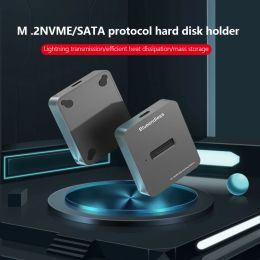 Enclosure UTHAI G27 New M.2 SATA/NVME Solid State Drive Base USB3.1 To TypeC SSD Mobile Hard Drive Box