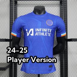 24/25 Chelse a Soccer Jerseys Home Away Sterling Enzo Caicedo Lavia Nkunku Gallagher Disasi Mens Uniforms Jersey Man Football Shirts 2024 2025 Player Version