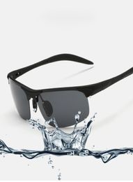 WholeNew fashion Aluminium Polarised Sport Sunglasses For Police Biker Driver Cool Shooting Glasses For Men Women 817416999