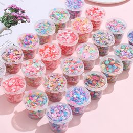 Set DIY cream glue phone case handmade material wrapped sugar grains love flower resin soft ceramic gadgets