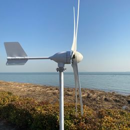 8KW 9KW Wind Turbine 12v 24v 48v Generator Low Start Windmill Speed Free Alternative Energy 3Blades With MPPT Hybrid Controller