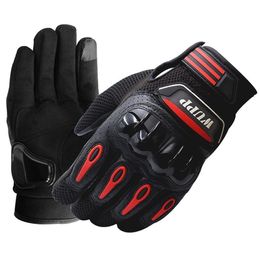 Summer motorcycle glove full finger anti slip touchscreen waterproof Knight cross country vehicle racing bicycle riding gloves4091072