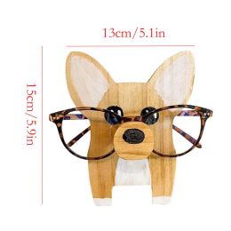 Animal Glasses Rack Cute 3D Animal Wood Carvings Sunglass Display Rack Shelf Eyeglasses Show Stand Jewellery Holder Home Decor