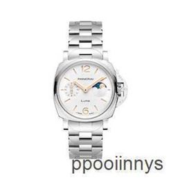 Paneraiss luxury Watches Paneraiss Men's Watch Swiss Watch Dilraba Same Moon Phase 1301 Mechanical Watch Womens PAM01301 EWQ4