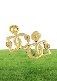 2023 Ladies Designer Earrings Studs G LettersColorful crystal pendants 18K gold plated Anti allergy women's Ear Clip Designer Jewelry4014679