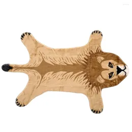 Carpets Lion Rug Ground Mat Decorative Pad Animal Carpet Area Rugs Creative For Home Children's Room Floor