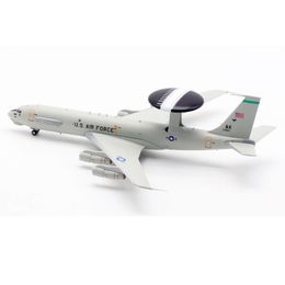 1/200 Scale Inflight Alloy Die Cast Aircraft Model Of 75-0560 For U.S. Air Force E-3B Lookout Tower Early Warning Aircraft