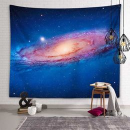 Way Milky Tapestries Galaxy Tapestry Mysterious Black Hole Planet Wall Art Decoration Dorm Room Aesthetics Living Room Bedroom Home Decor R0411