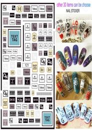 12pcsLot 3D Nail Stickers Waterproof Decals Foil Sticker Manicure Selfadhesive Luxurious Designer 2020 New Style 30 Items for Ch109222207
