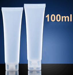 100ml Plastic Empty Travel Cosmestic Soft Tubes Frosted Bottle Lotion Shampoo Squeeze Container with Screw Flip Cap 0173pack1956828