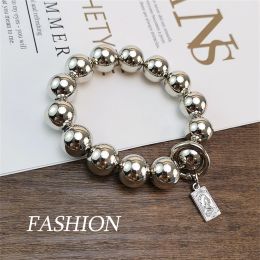 Luxury Korean Mobile Phone Plating Beads Ring Portable Bracelet Chain For iPhone 14 Pro max 13 12 Samsung Flip 4 3 5G