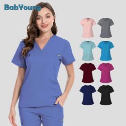 New Operating Room Medical Uniform Scrubs Hospital Working Scrubs Set Medical Supplies Nurse Dental Surgery Suit Workwear