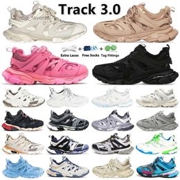 Direct Factory Sale Track 3.0 Fashion Casual Shoes designer Men Women sneaker Triple Black White Pink Grey Mens Womens Trainers Sports Sneakers Luxury S