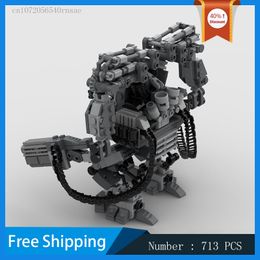 MOC Building Blocks Armoured Robot War Machine Warrior Model DIY Bricks Children Toys Christmas Gifts Birthday Presents Collect