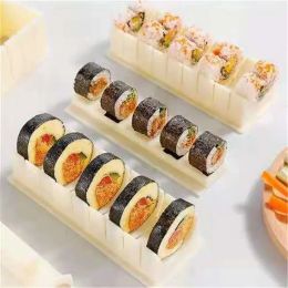 DIY Sushi Maker and Rice circular Mould Japanse Cake lovelike Mould Multifunctionele Mould square Sushi Making Tool Set