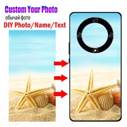 Customised Photo Cases for Honour X9A X9B X9 5G Phone Cover For Honour Magic 5 Lite Magic 4 Pro Case DIY Design Image Picture Capa