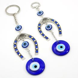 Turkish for EVIL EYE Decor Ornament Blue for EVIL EYE Beads Wall Hanging Pendant Keyring Home for PROTECTION Charm Wall