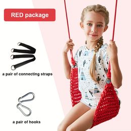 Household Kids Swing Toys Weave Hanging Swing Chair Sport ItemToys for Children Baby Swings Set Indoor Outdoor Toys Trapeze