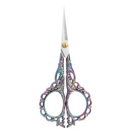 Retro Zakka Vintage Scissors Paper Antique Embroidery Sewing Tailor Thread Cross-stitch Needlework Tools Handicraft Accessories