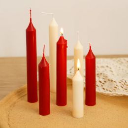 Peaked Long Pole Cylindrical Candle Plastic Mould Easy Demoulding Candle Acrylic Mould Diy Handmade Candle Making Kit