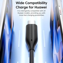 Toocki 6A 100W USB C Cable for Huawei Honour USB Type C Wire Charger Fast Charging Cable Type C for Samsung Xiaomi