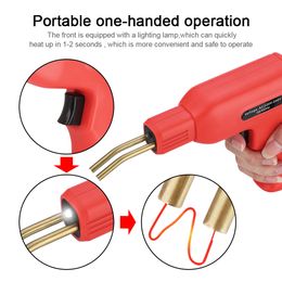 50W PVC Plastic Repairing Machine Car Bumper Repair Handy Hot Staplers Machine Garage Tools Plastic Welder Welding Equipment