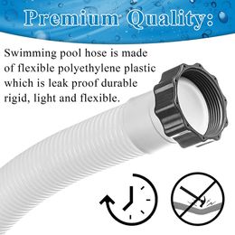 Type B Pool Pump Hose Adapters Replacement 1.5inch Pool Drain Hose Adapter Durable Parts Accessories for Intex Swimming Pool