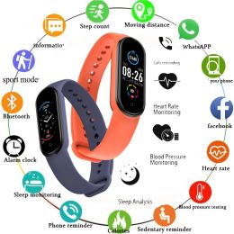 Watches New Touch Colour Screen M7 Smart Watch Women Fitness Tracker For IOS Xiaomi Smartwatch Men Heart Rate Pedometer Reloj Inteligente