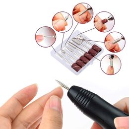 Professional Manicure Drill Machine Set Electric Nail Drill Machine Nail Sander Gel Cuticle Remover Nail Lathe File Polish Tool