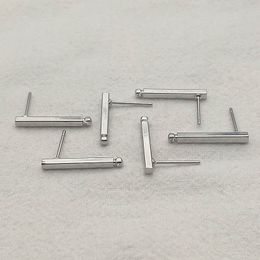 NEW ARRIVAL! 20/25mm 100pcs Brass Rectangle Earrings Studs Connectors For Earrings DIY Parts,Jewelry Findings&Components