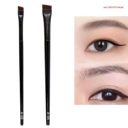 Professional Eye Makeup Brushes Fine Angled Eyeliner Brush Flat Eyebrow Brush Eyebrow Eyeliner Lips Makeup Brushes Drop Shipping